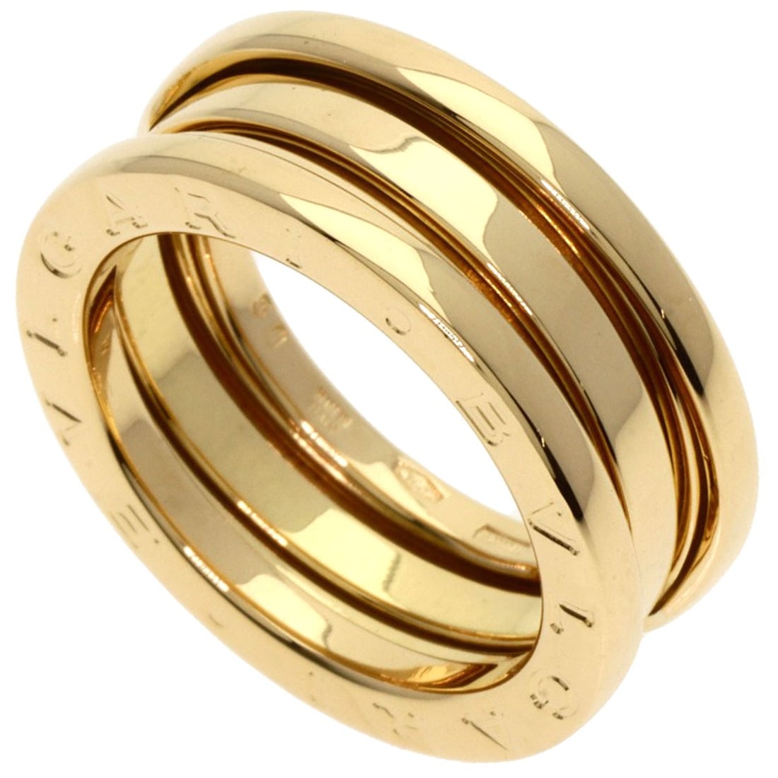 Bulgari Zero 1 Band Gold K 18 Yellow: Bulgari Zero 1 Band Gold K 18 Yellow K18 Yellow Gold Band Ring from BVLGARI. This Bulgari Zero 1 band features K18 yellow gold metal and measures ring size 5.25(US). The piece boasts a sleek design