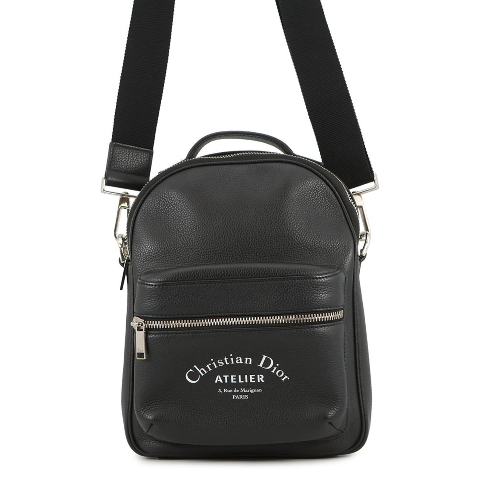 Christian Dior Handbag Shoulder Bag Leather: Christian Dior Handbag Shoulder Bag Leather Christian Dior Handbag Shoulder Bag Leather - A sleek and sophisticated black leather shoulder bag in mint condition. Measuring 26.5cm x 20cm x 4.5cm, this