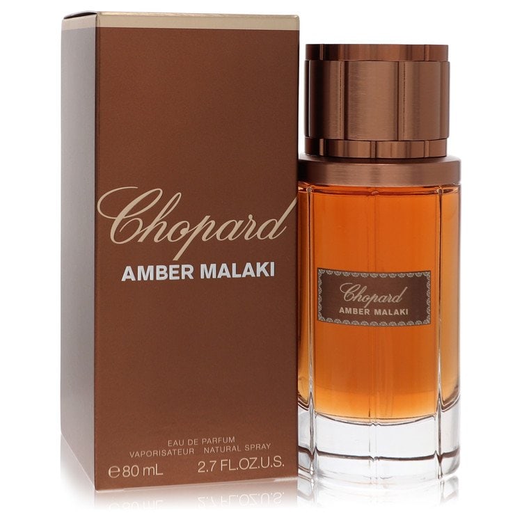 Chopard Amber Malaki Perfume By Chopard Eau De Parfum Spray (Unisex): Chopard Amber Malaki Perfume By Chopard Eau De Parfum Spray (Unisex) Chopard's Amber Malaki Eau De Parfum Spray is a unisex fragrance featuring a unique blend of scents. Available in a 2.7 oz size and
