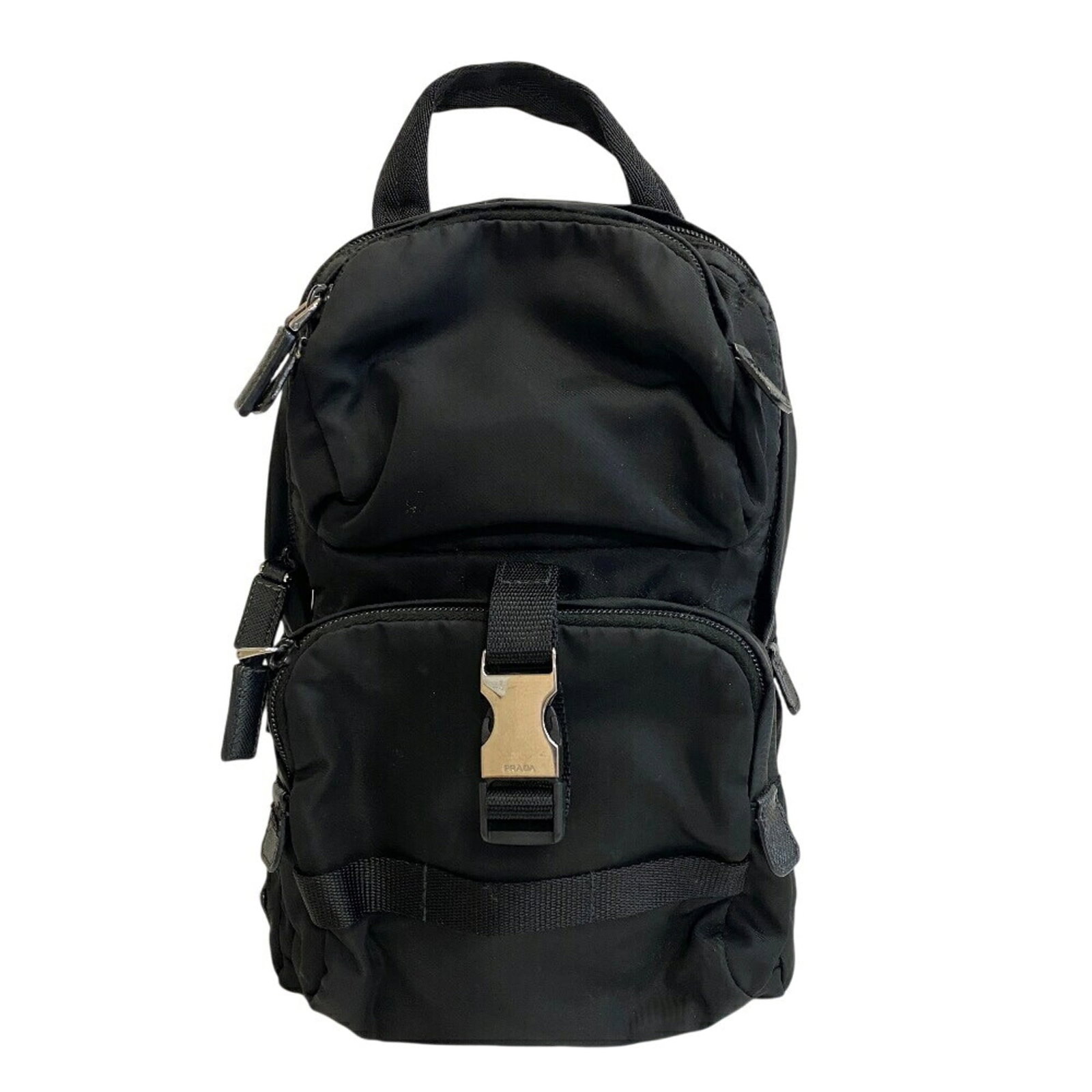 Prada Shoulder Bag Sling Bag Nylon: Prada Shoulder Bag Sling Bag Nylon The Prada Nylon Sling Bag boasts sleek lines and a versatile design, making it an ideal accessory for everyday use. With its durable nylon material and compact size,