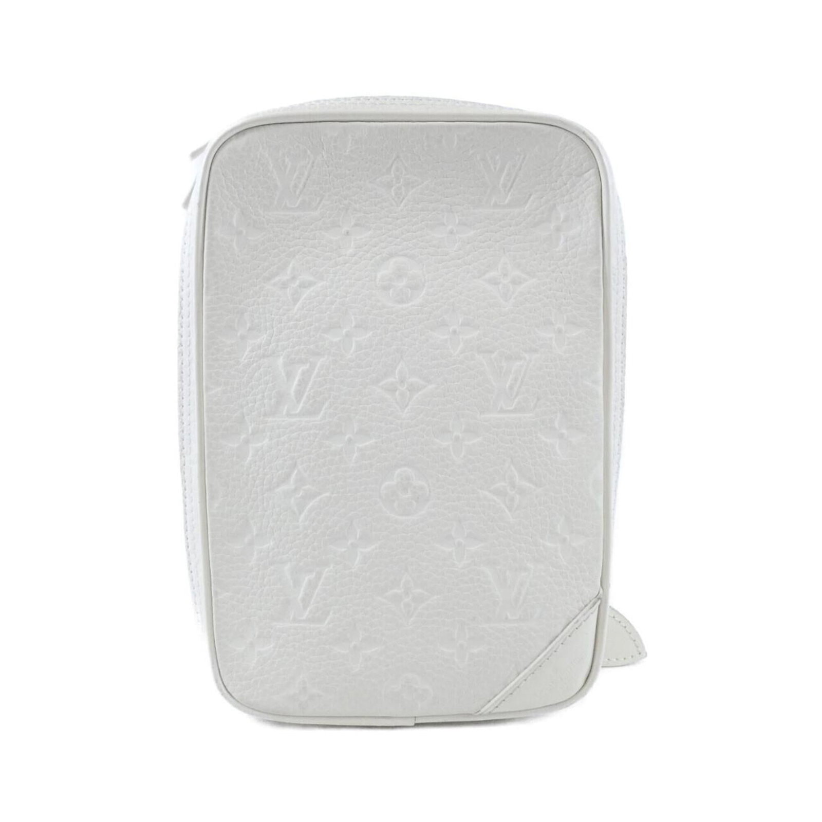 Louis Vuitton Shoulder Bag Monogram: Louis Vuitton Shoulder Bag Monogram This Louis Vuitton Shoulder Bag Monogram features the iconic brand's signature monogram pattern in white, adding a touch of timeless elegance to any outfit. With