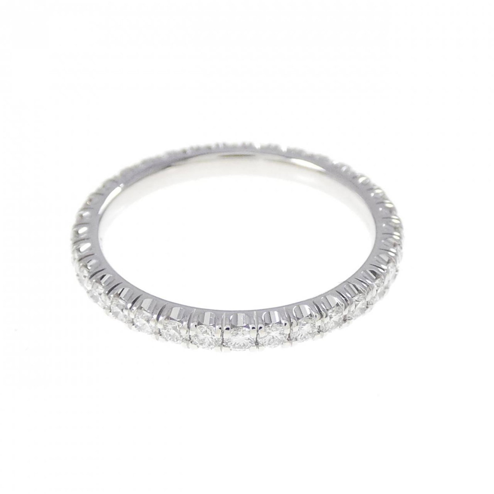 Cartier Band Ring White Gold (1 of 3)