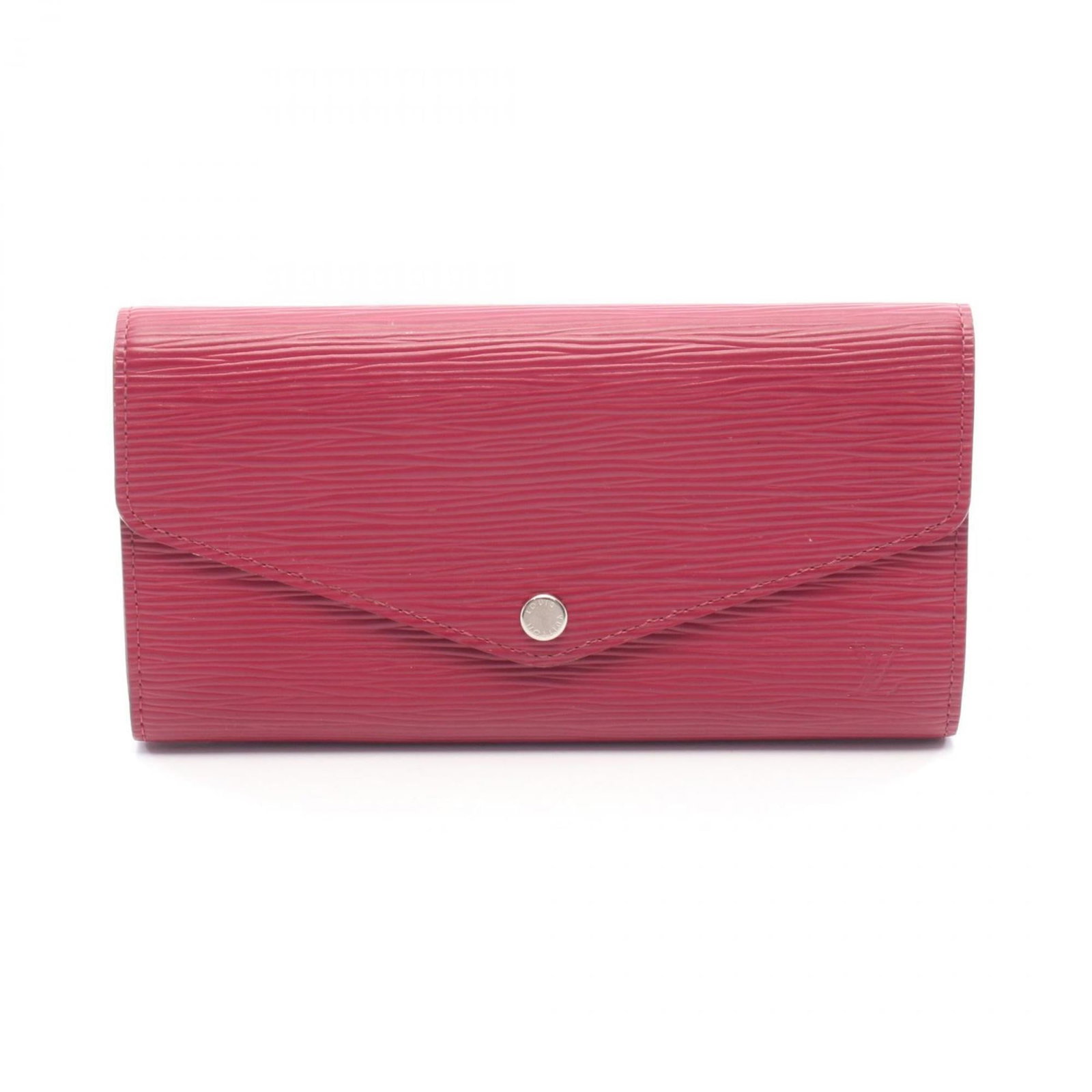 Louis Vuitton Long Wallet (Bi-Fold) Epi Leather: Louis Vuitton Long Wallet (Bi-Fold) Epi Leather The Louis Vuitton Long Wallet in Epi Leather features a striking fuchsia and pink color combination. Made from high-quality Epi leather, this bi-fold wa