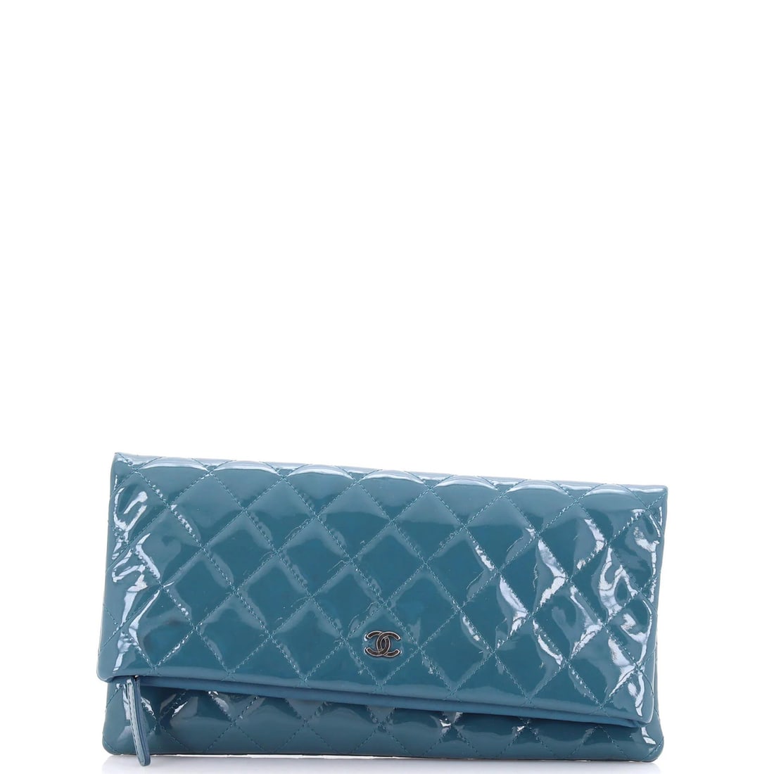 Beauty CC Clutch Quilted Patent By Chanel (1 of 7)