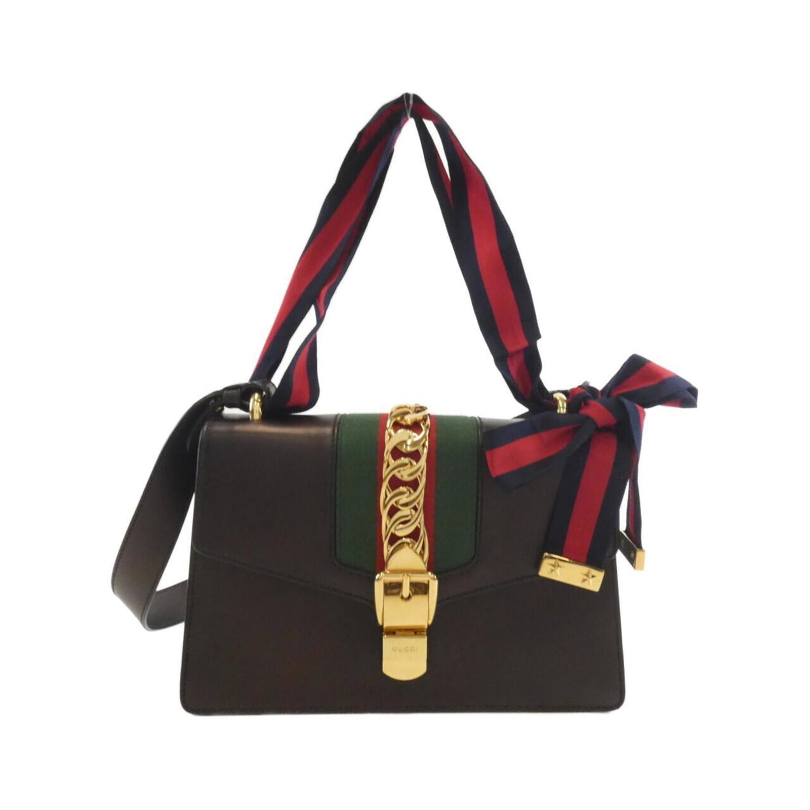 Gucci Shoulder Bag Leather (1 of 8)