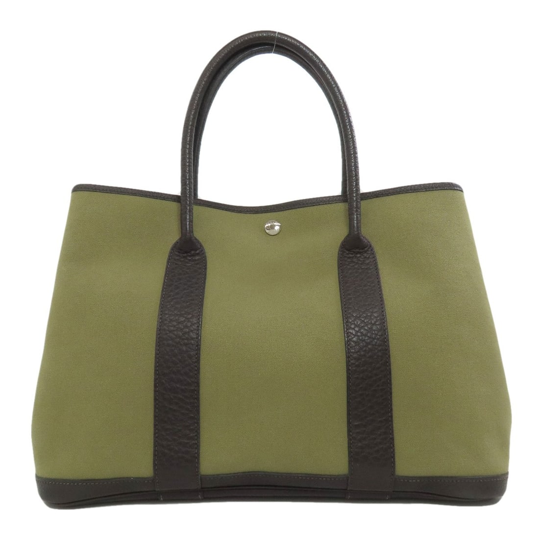 Hardware tote bag silver pm officche garden party hermes towel (1 of 19)