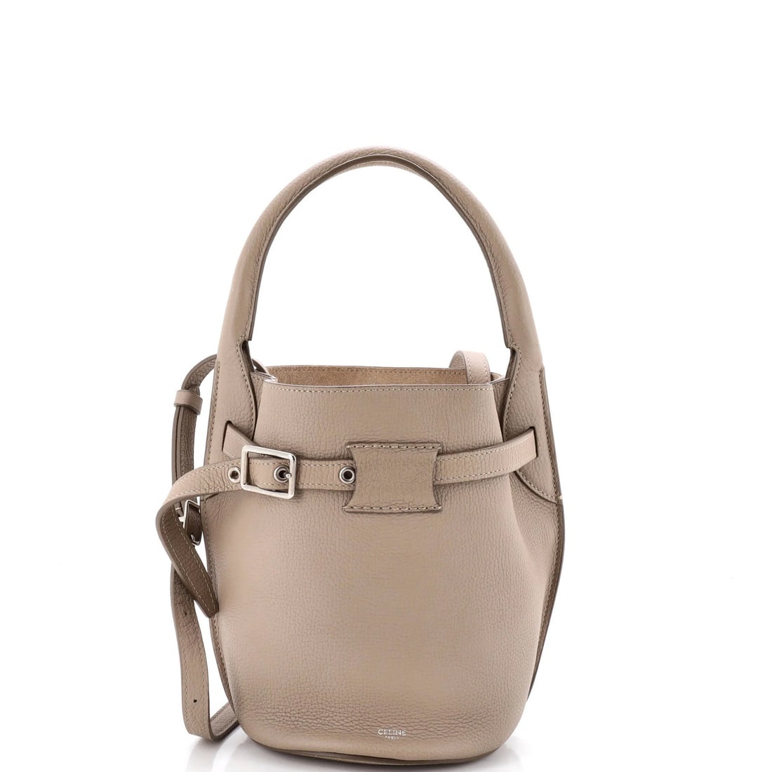 Big Bag Bucket Nano Leather Celine (1 of 5)