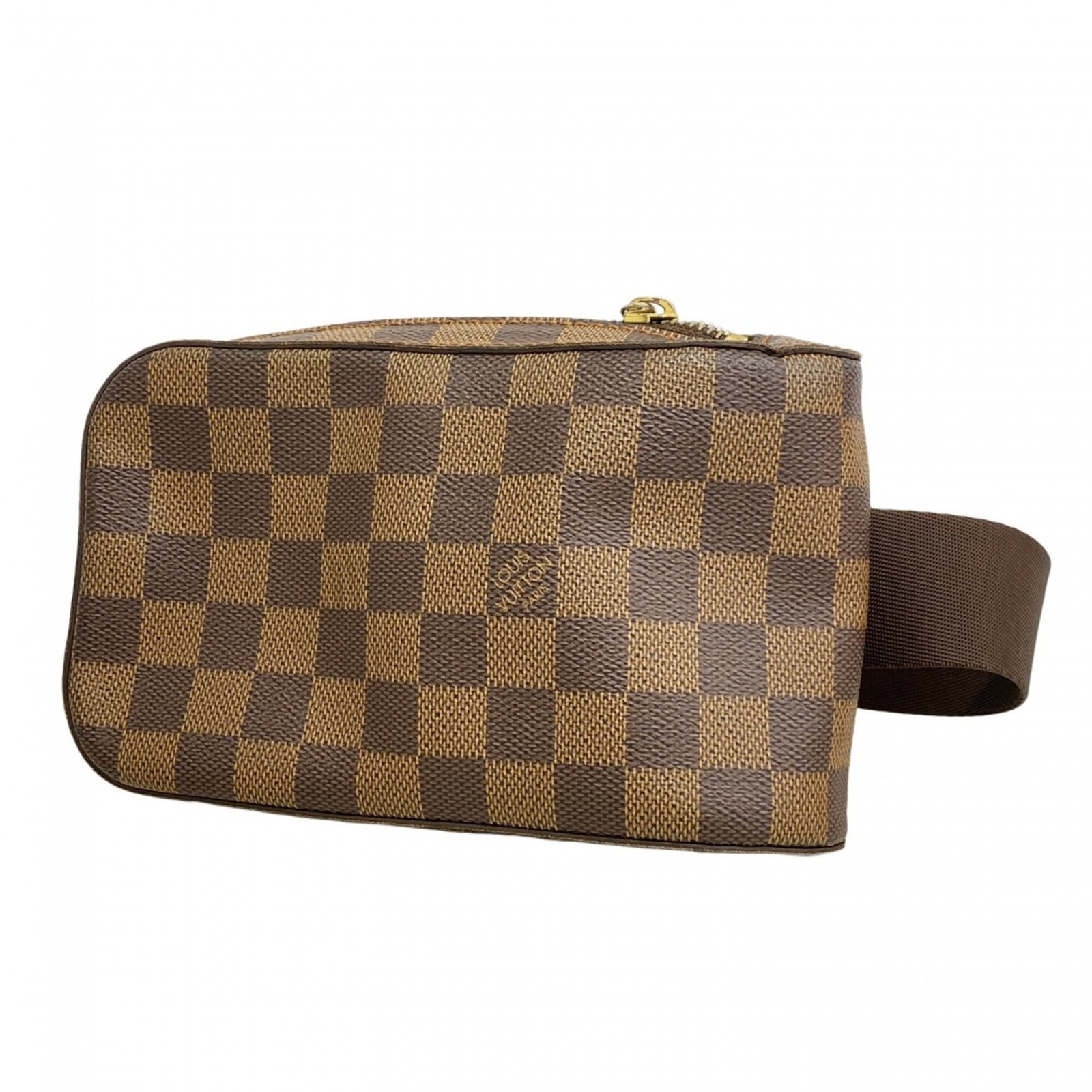 Louis Vuitton Sling Bag: Louis Vuitton Sling Bag The Louis Vuitton Sling Bag features a classic Ebene color and sleek design. With its compact size (11.5cm x 19cm x 4.5cm) and durable construction, this bag is perfect for eve
