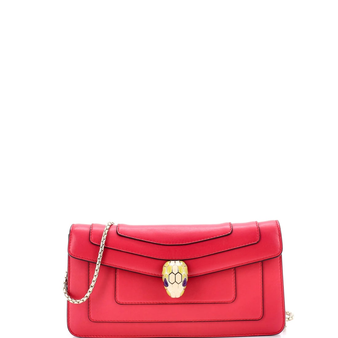 Chain Leather Clutch Serpenti Forever Bvlgari (1 of 6)