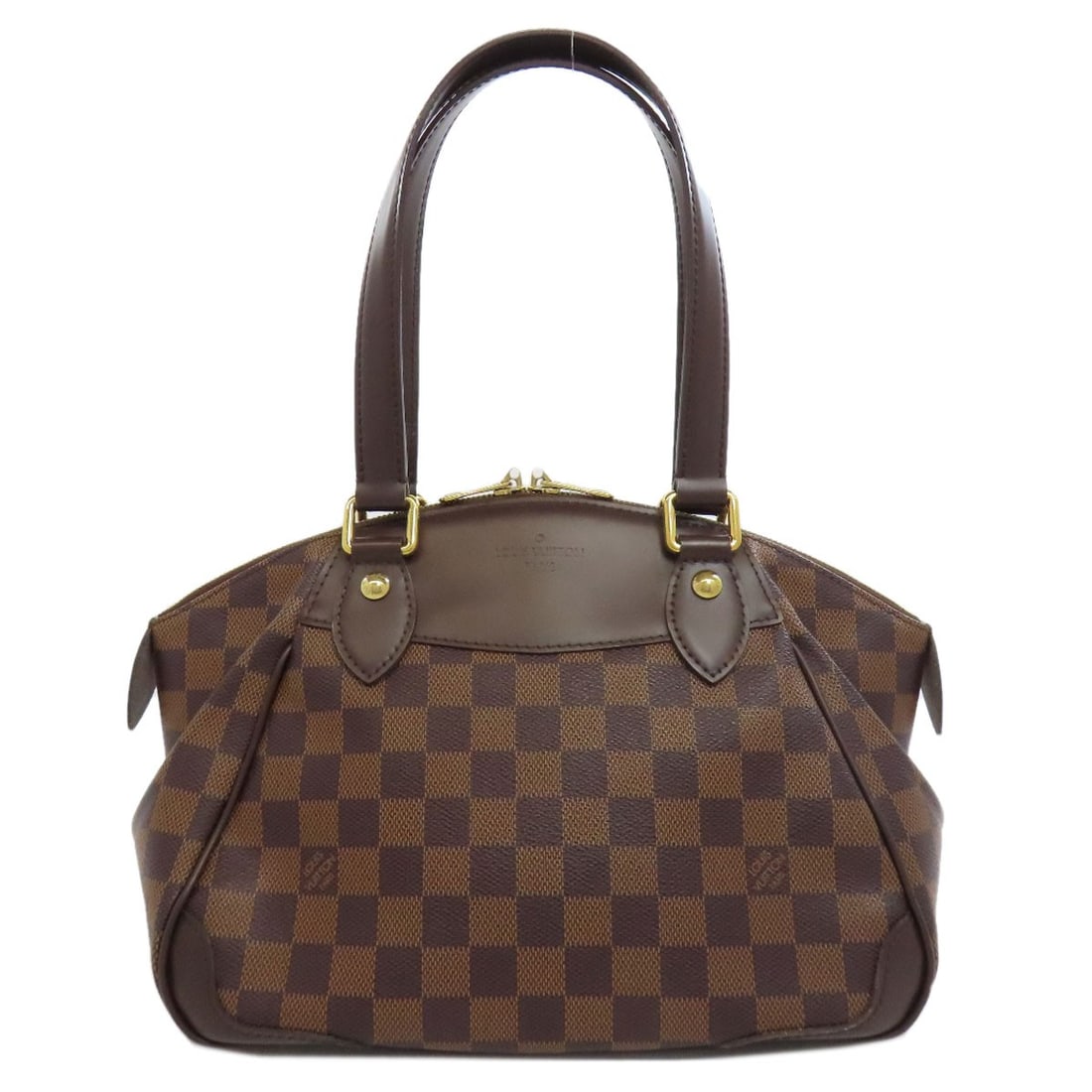 Damier Canvas Handbag N41117 Verona Louis Vuitton: Damier Canvas Handbag N41117 Verona Louis Vuitton Damier canvas handbags are iconic for their unique pattern and timeless style. This Louis Vuitton Verona bag features a classic design with an exterio