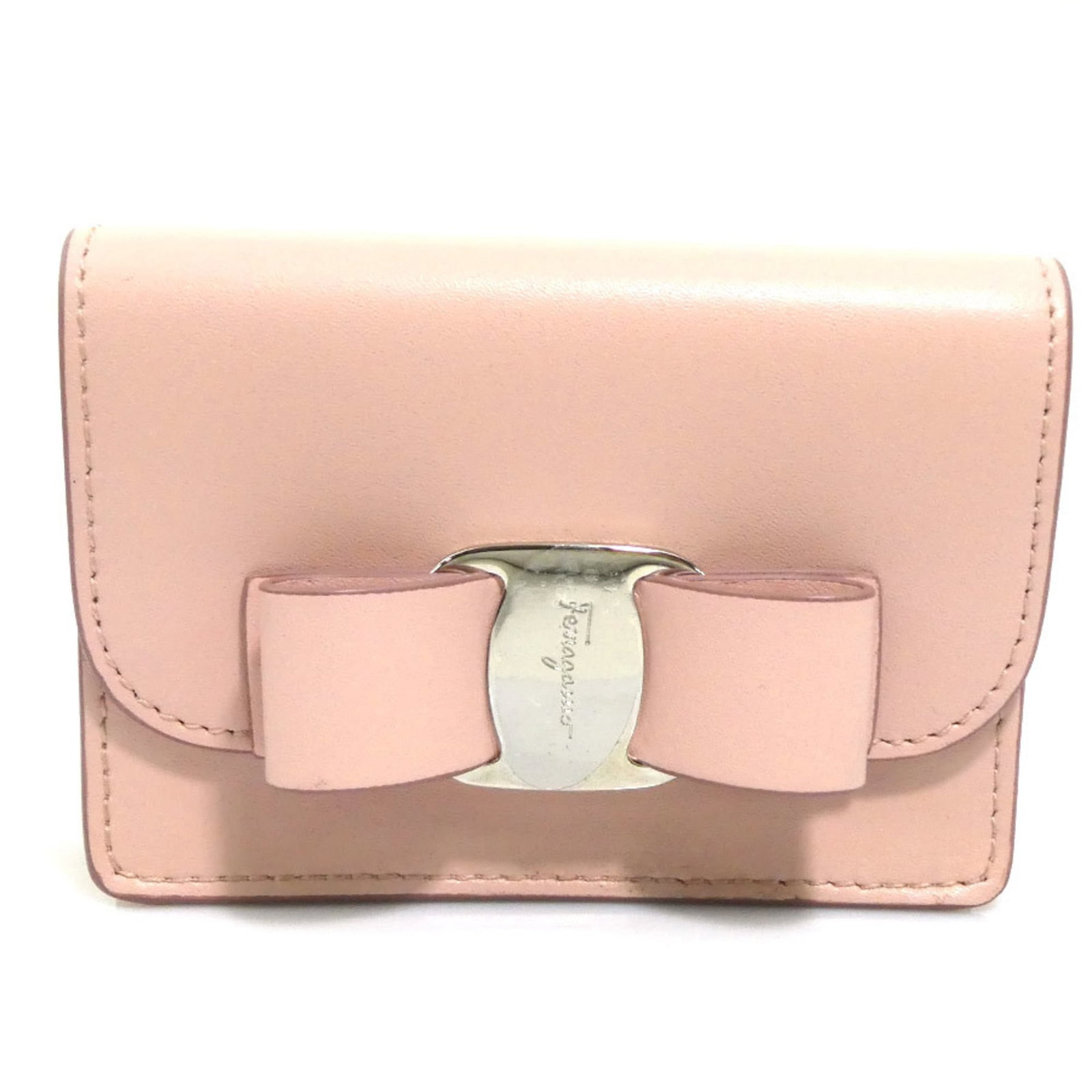 Salvatore Ferragamo Coin Purse/Coin Case Leather (1 of 5)