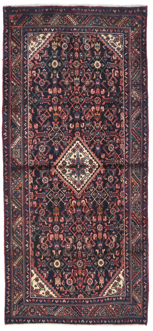 Hand knotted wool tribal floral oriental rug (1 of 12)