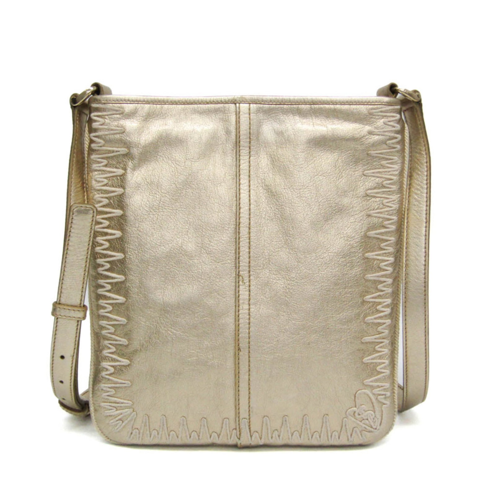 Yves Saint Laurent Shoulder Bag Leather: Yves Saint Laurent Shoulder Bag Leather The Yves Saint Laurent shoulder bag in gold leather boasts a sleek design with magnetic closure and an inner zipper pocket for added convenience. A phone holder