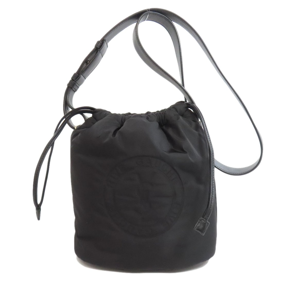Saint Laurent Logo Nylon Bag Shoulder: Saint Laurent Logo Nylon Bag Shoulder The Saint Laurent Logo Nylon Bag Shoulder boasts a sleek black exterior made from high-quality nylon. A notable feature of this bag is its distinctive logo,