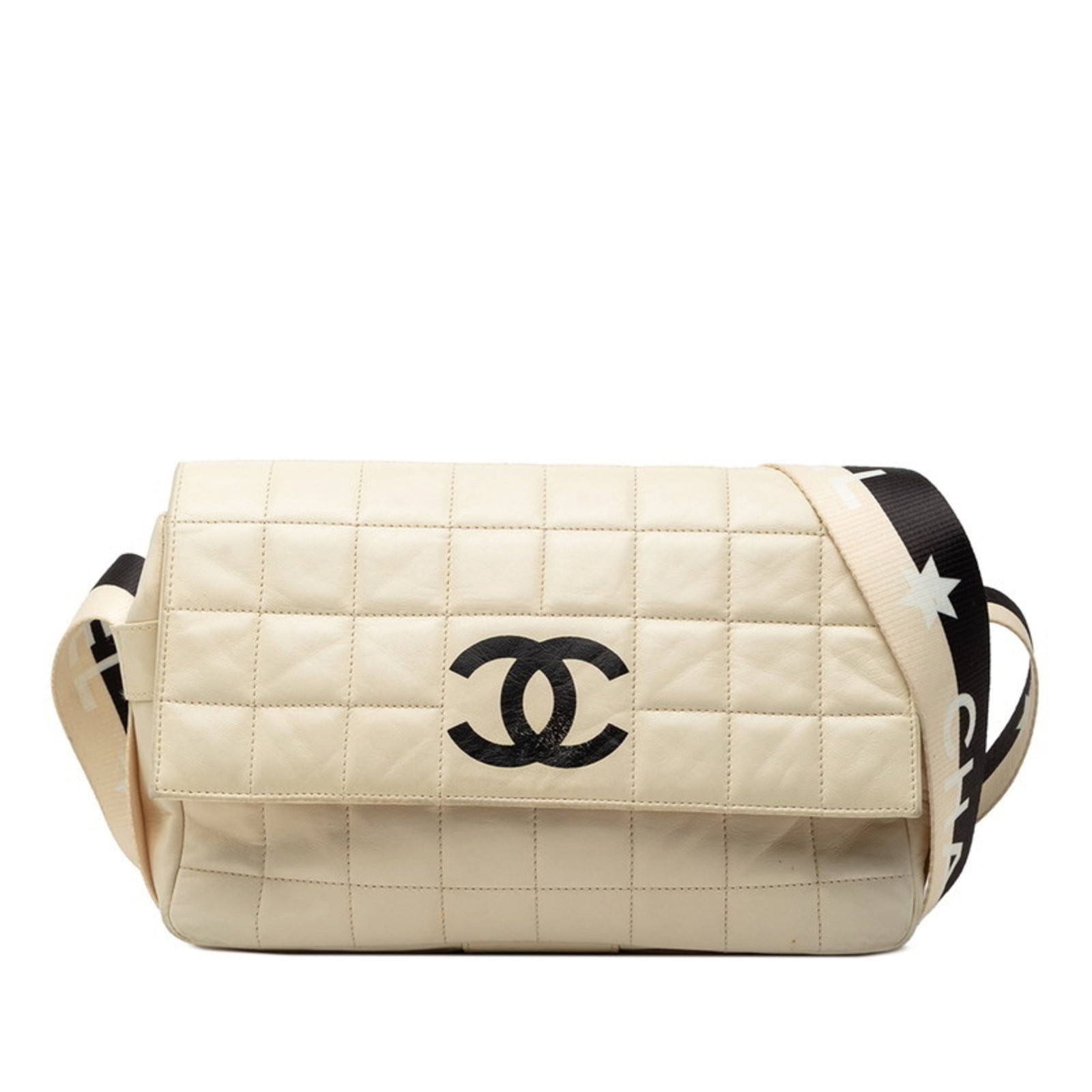 Chanel Shoulder Bag Leather: Chanel Shoulder Bag Leather Chanel's iconic shoulder bag in beige, black, or yellow leather offers a timeless and sophisticated style. With its classic design and durable construction, this used