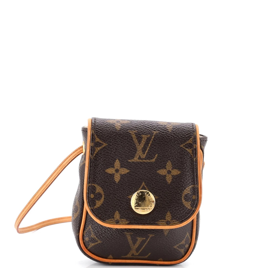 Cancun Pochette Monogram Canvas by Louis Vuitton: Cancun Pochette Monogram Canvas by Louis Vuitton The Cancun Pochette Monogram Canvas by Louis Vuitton boasts a timeless design with its iconic monogram pattern and brown canvas exterior. With a sturdy