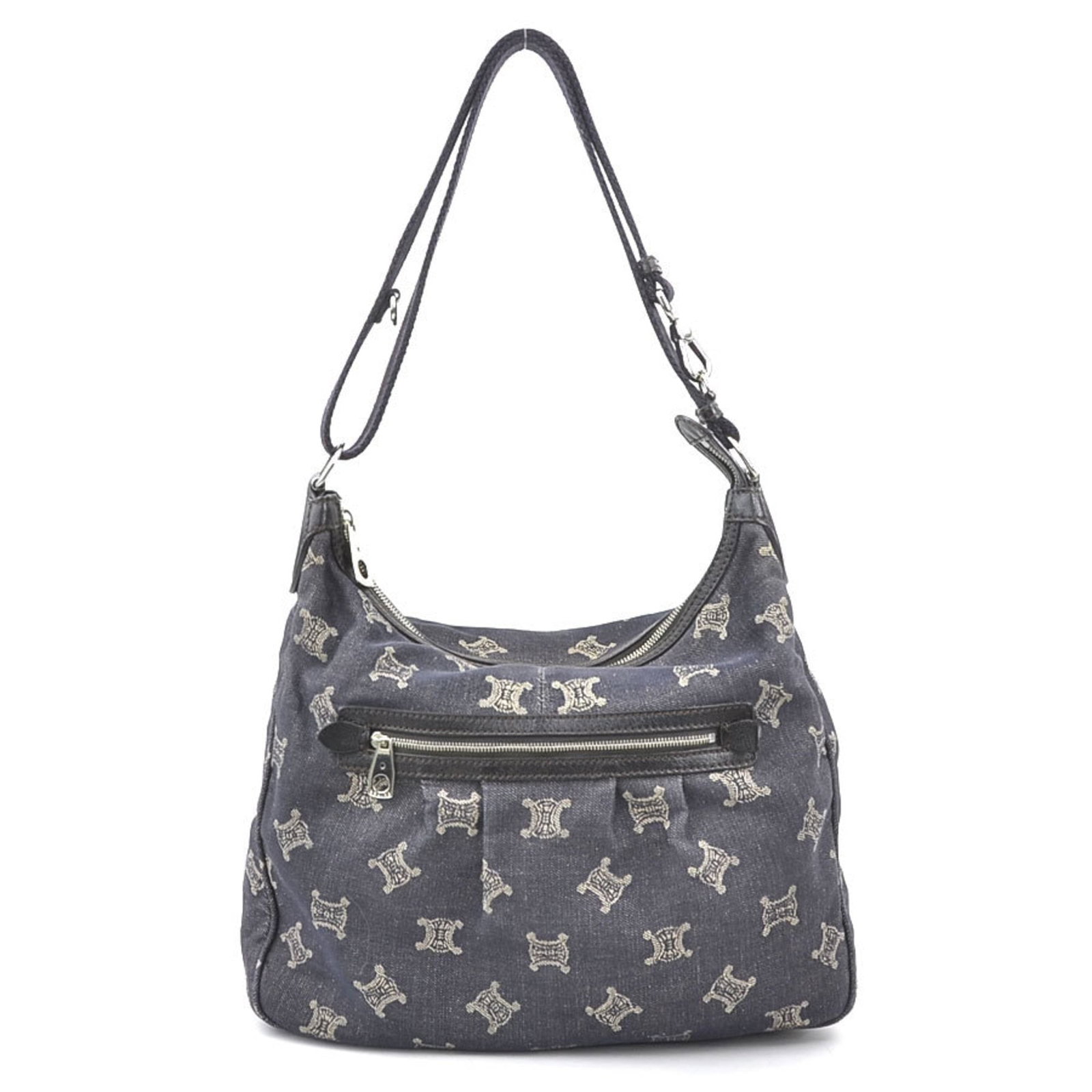 Celine Shoulder Bag Denim (1 of 5)