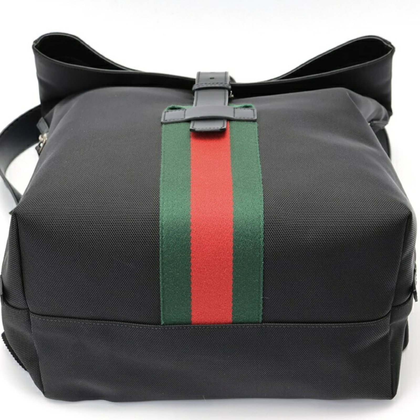 Gucci Backpack Canvas Leather - 4