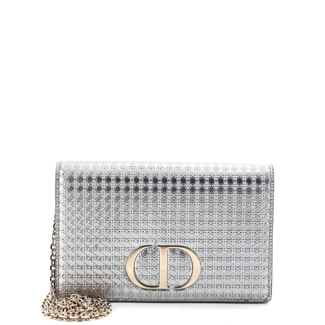 Cannage Metallic Calfskin 2 in One Micro Pouch (1 of 6)
