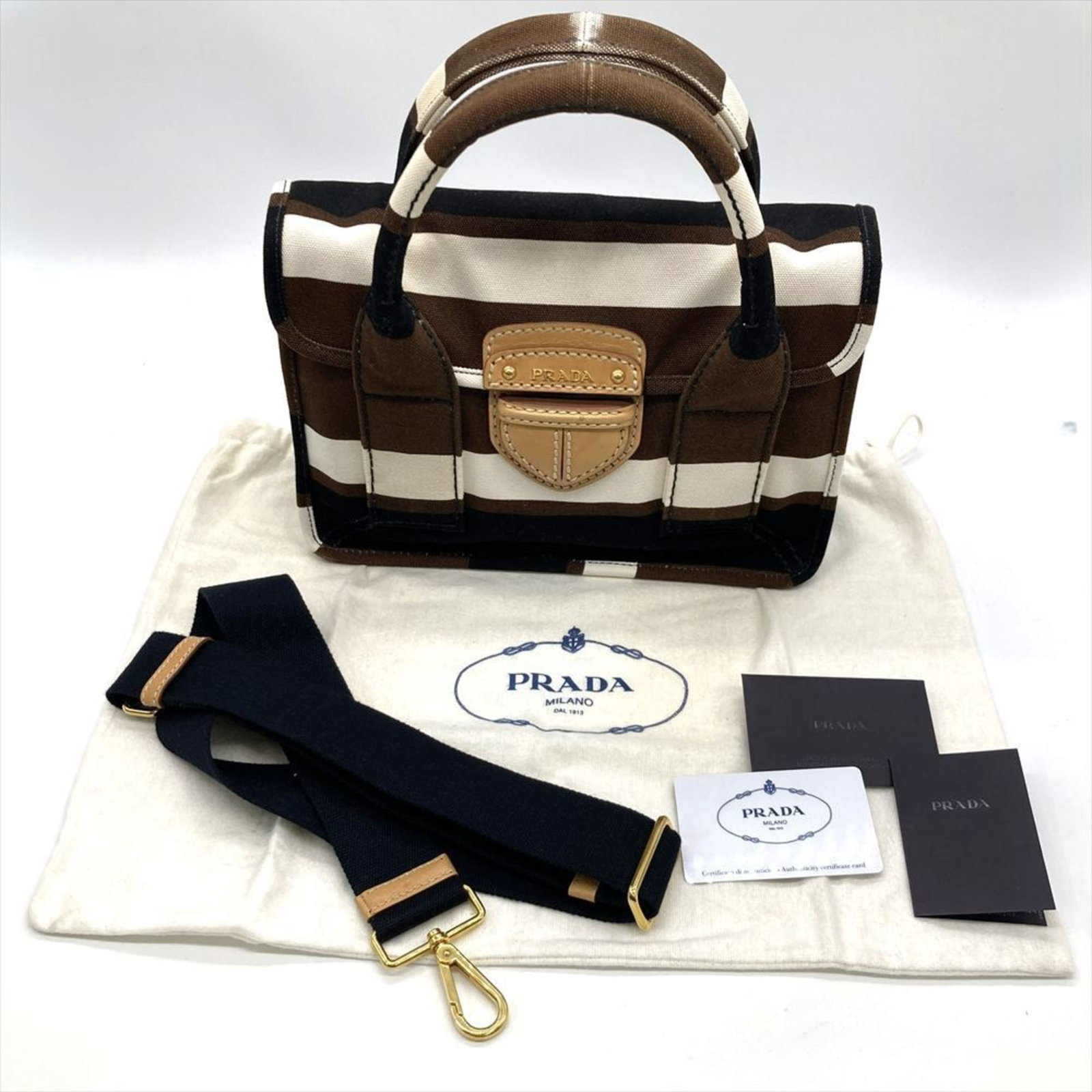 Prada Handbag Canvas - 14