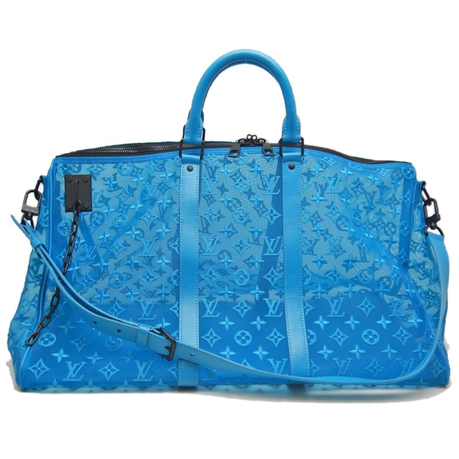 Louis Vuitton Boston Bag Monogram: Louis Vuitton Boston Bag Monogram Turquoise Monogram Louis Vuitton Boston Bag for Women, with its iconic monogram pattern and classic design, adds a touch of timeless elegance to any outfit. Measuring