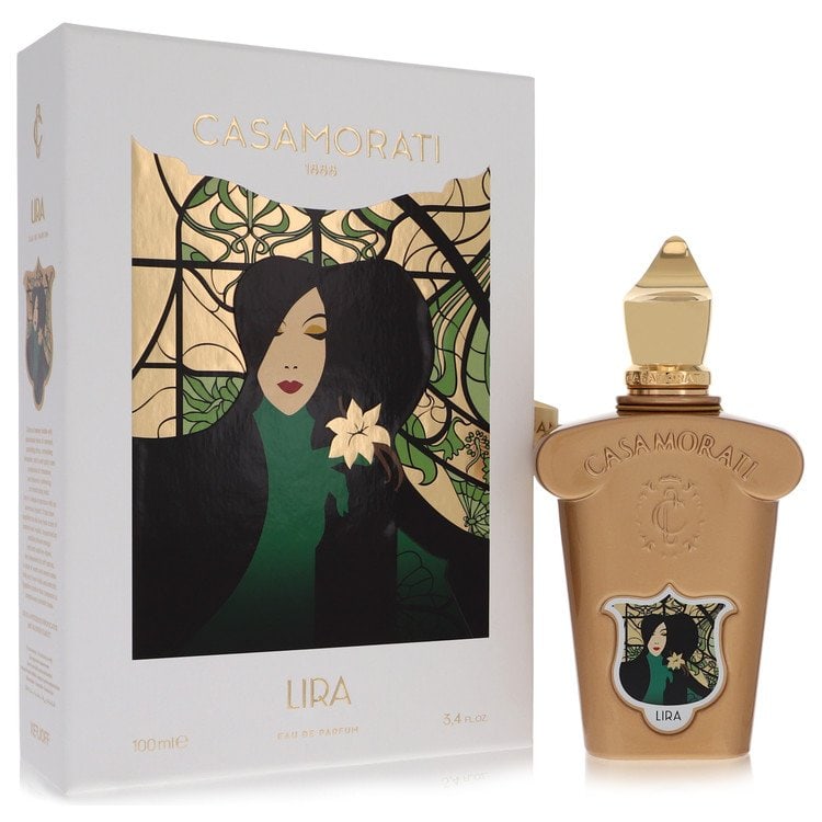 Lira Perfume By Xerjoff Eau De Parfum Spray: Lira Perfume By Xerjoff Eau De Parfum Spray Xerjoff's Lira Perfume is an Eau De Parfum Spray available in a 3.4 oz size. This fragrance features a perfume for women scent and weighs 500 grams. The