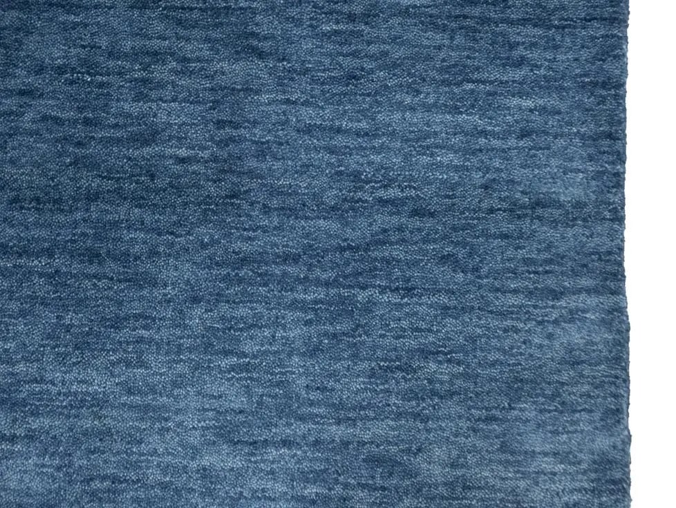 Handloomed solid wool rug oriental carpet - 11