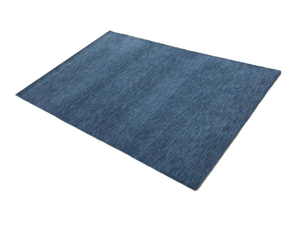 Handloomed solid wool rug oriental carpet - 4