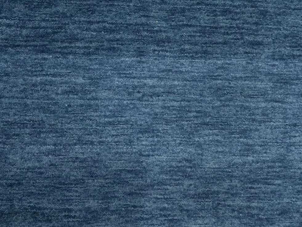 Handloomed solid wool rug oriental carpet - 7
