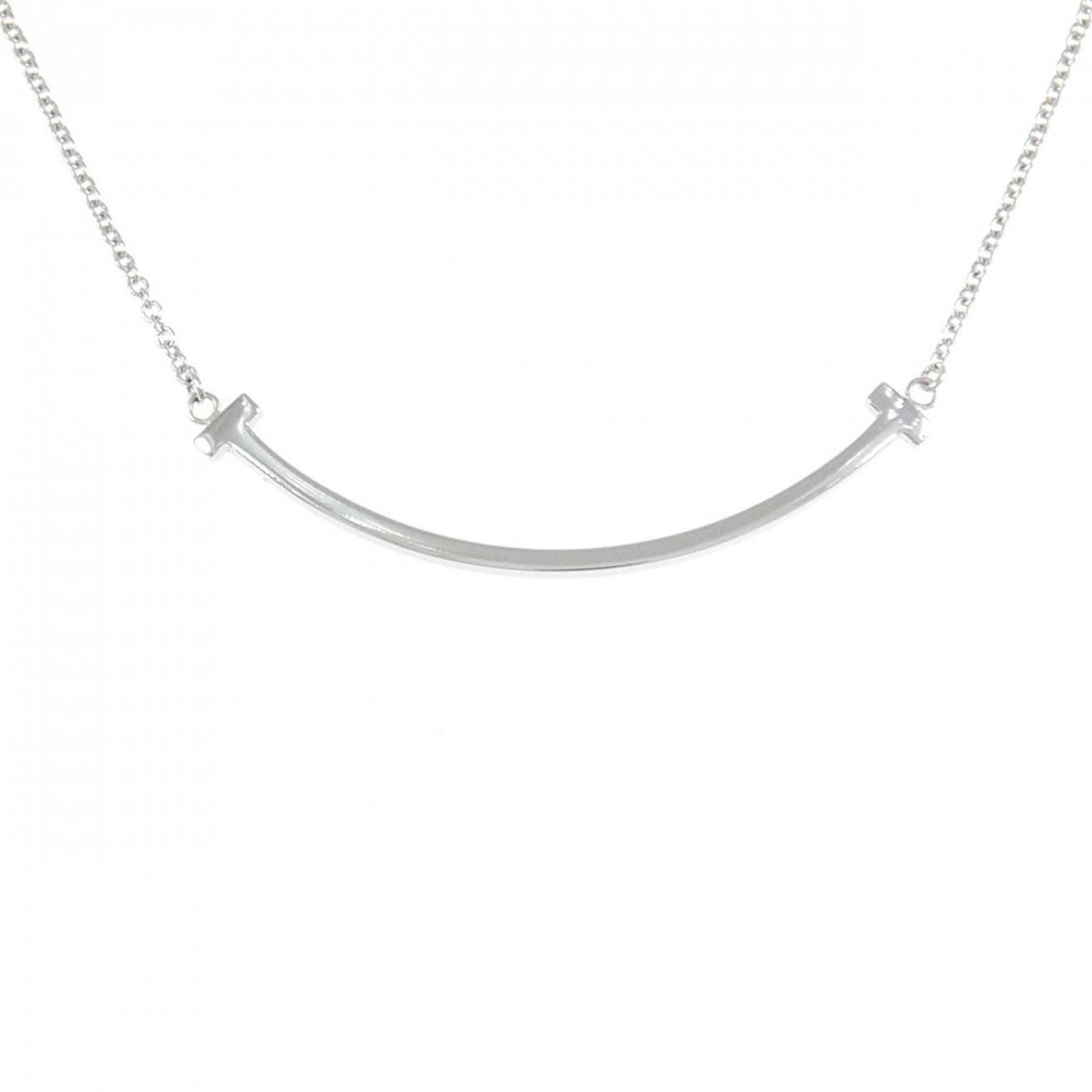 Tiffany T Smile Small Necklace (1 of 5)