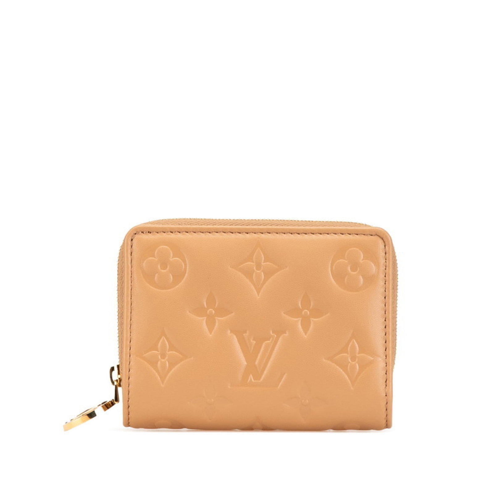 Louis Vuitton Wallet (Bi-Fold) Leather: Louis Vuitton Wallet (Bi-Fold) Leather Brown and Camel Louis Vuitton Bi-Fold Wallet for Women Made from high-quality lamb leather, this bi-fold wallet features classic design with clean lines. The
