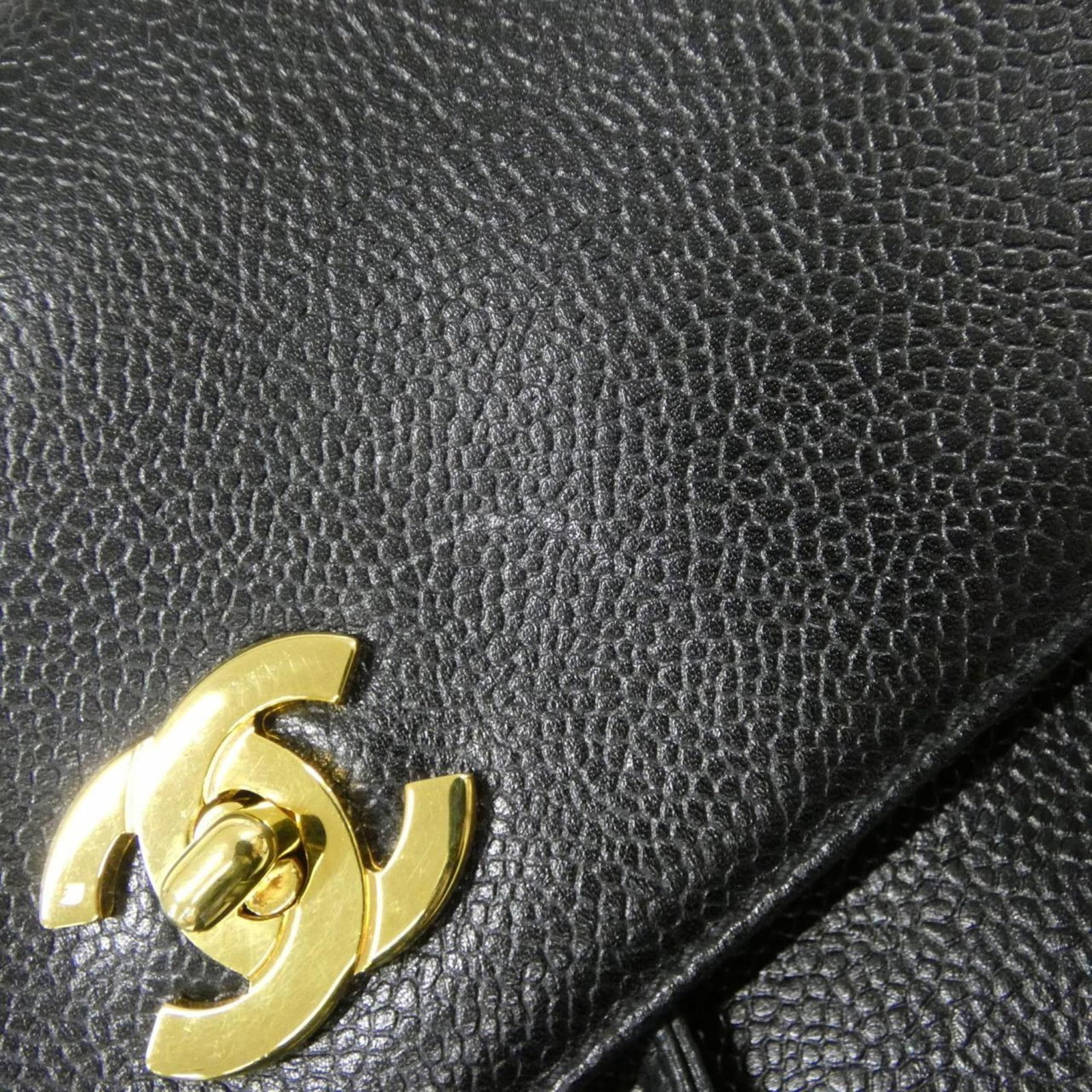 Chanel Backpack Grained Calfskin - 5
