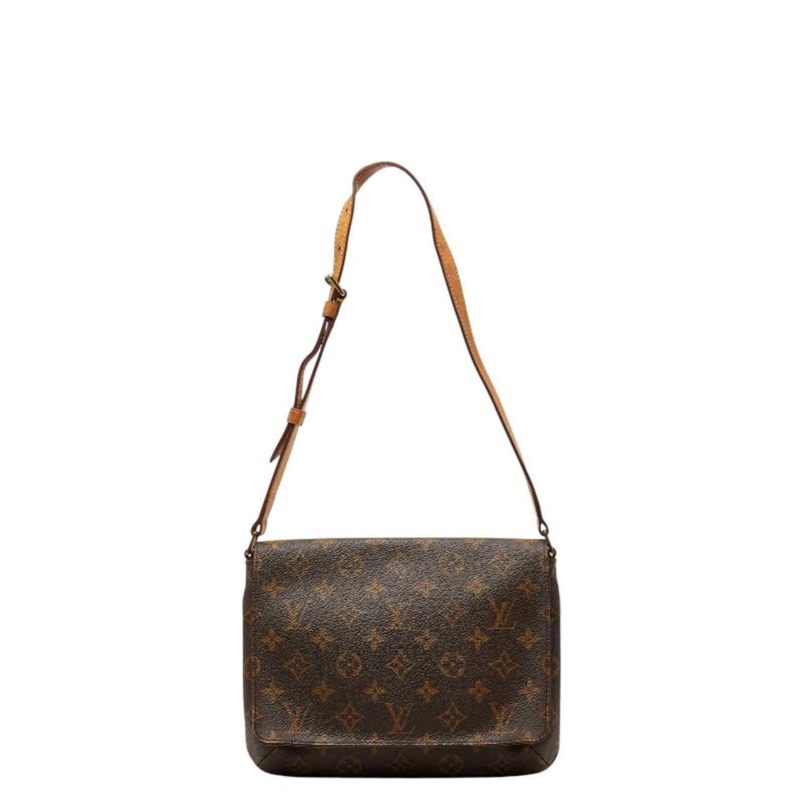 Louis Vuitton Shoulder Bag Pvc Leather: Louis Vuitton Shoulder Bag Pvc Leather This Louis Vuitton Shoulder Bag features Pvc leather and a classic design. With its brown color and magnet closure, it's a stylish accessory for everyday use.