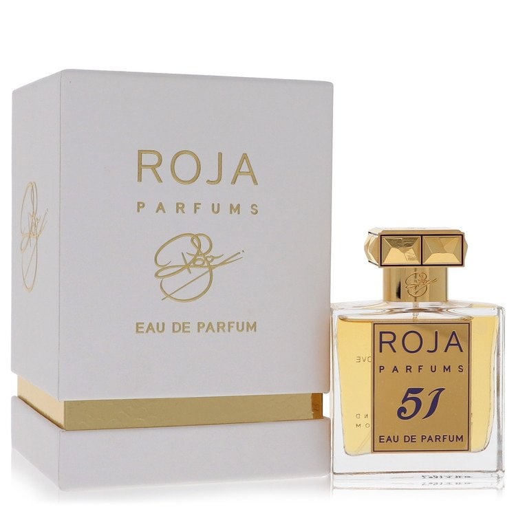 Roja 51 Pour Femme Perfume By Roja Parfums Eau De Parfum Spray: Roja 51 Pour Femme Perfume By Roja Parfums Eau De Parfum Spray Roja Parfums' Roja 51 Pour Femme Eau De Parfum Spray is a sophisticated fragrance designed for women. This 1.7 oz eau de parfum spray fea