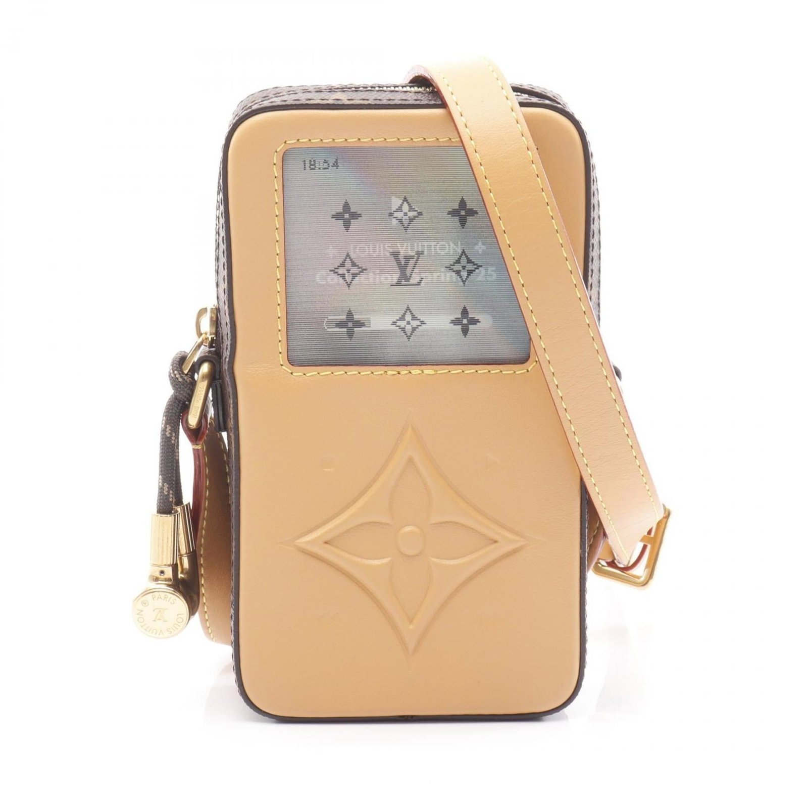 Louis Vuitton Pouch Shoulder Bag Monogram: Louis Vuitton Pouch Shoulder Bag Monogram Brown Monogram Louis Vuitton Pouch Shoulder Bag with a few traces of usage and some scratches/dirt. This used bag features the iconic monogram pattern and has