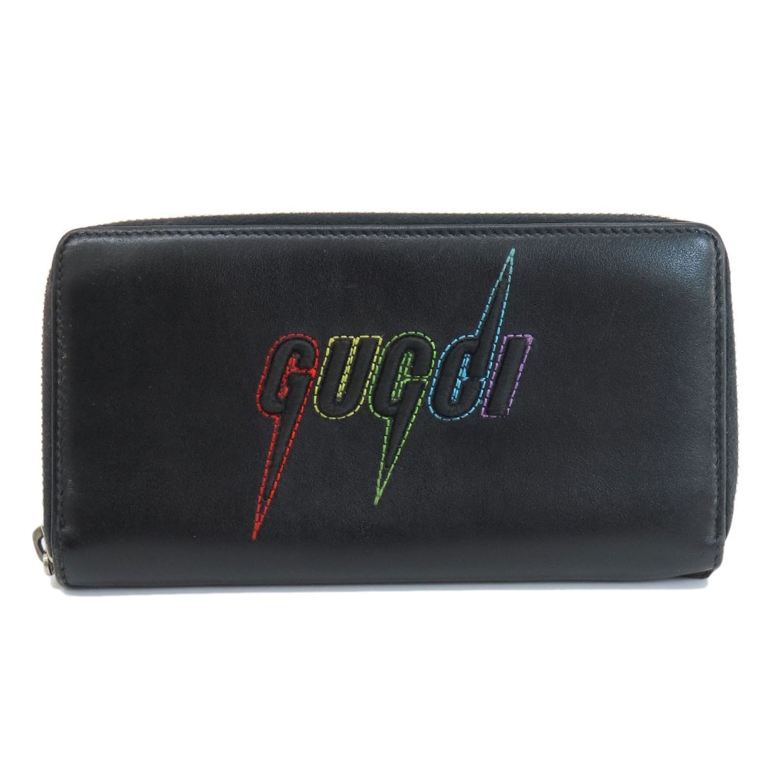 Wallet Coin Leather With Gucci: Wallet Coin Leather With Gucci This long wallet features a coin pocket and is made from high-quality leather. Its sleek black exterior adds a touch of sophistication to any outfit. The Gucci brand len