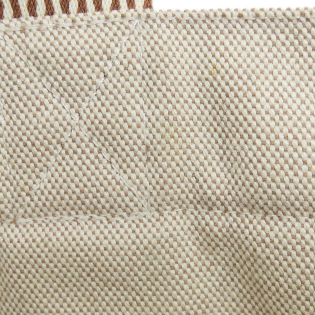 Fool Toe Handbag Canvas Hermes - 12