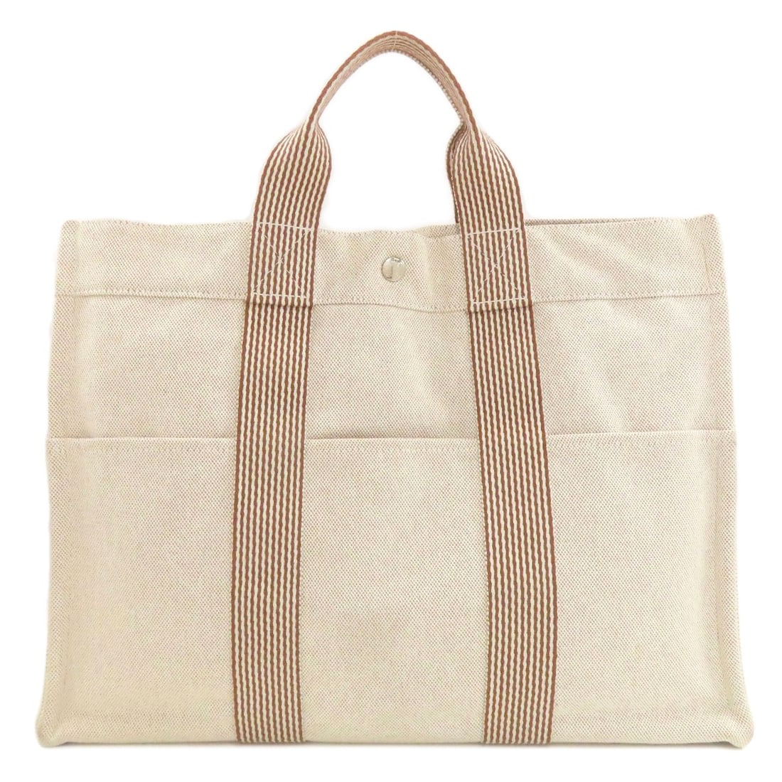 Fool Toe Handbag Canvas Hermes - 2