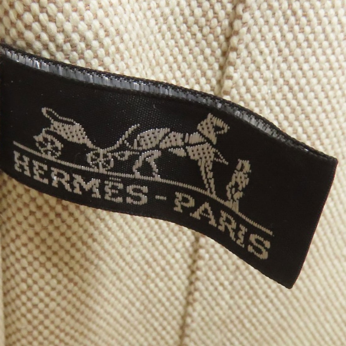 Fool Toe Handbag Canvas Hermes - 6