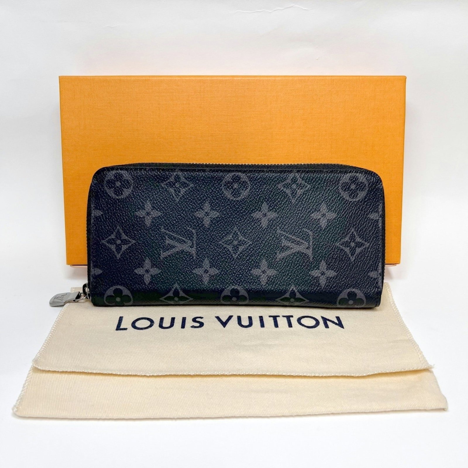 Louis Vuitton Long Wallet (Bi-Fold) Monogram Eclipse - 10