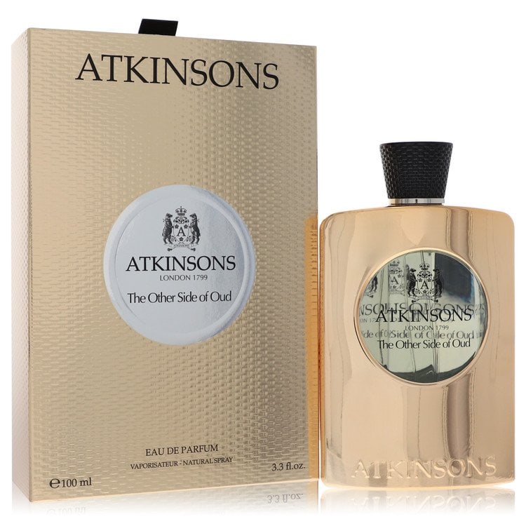The Other Side Of Oud Perfume By Atkinsons Eau De Parfum Spray (Unisex): The Other Side Of Oud Perfume By Atkinsons Eau De Parfum Spray (Unisex) Atkinsons Eau De Parfum Spray - The Other Side Of Oud. This unisex eau de parfum spray features The Other Side Of Oud fragrance,