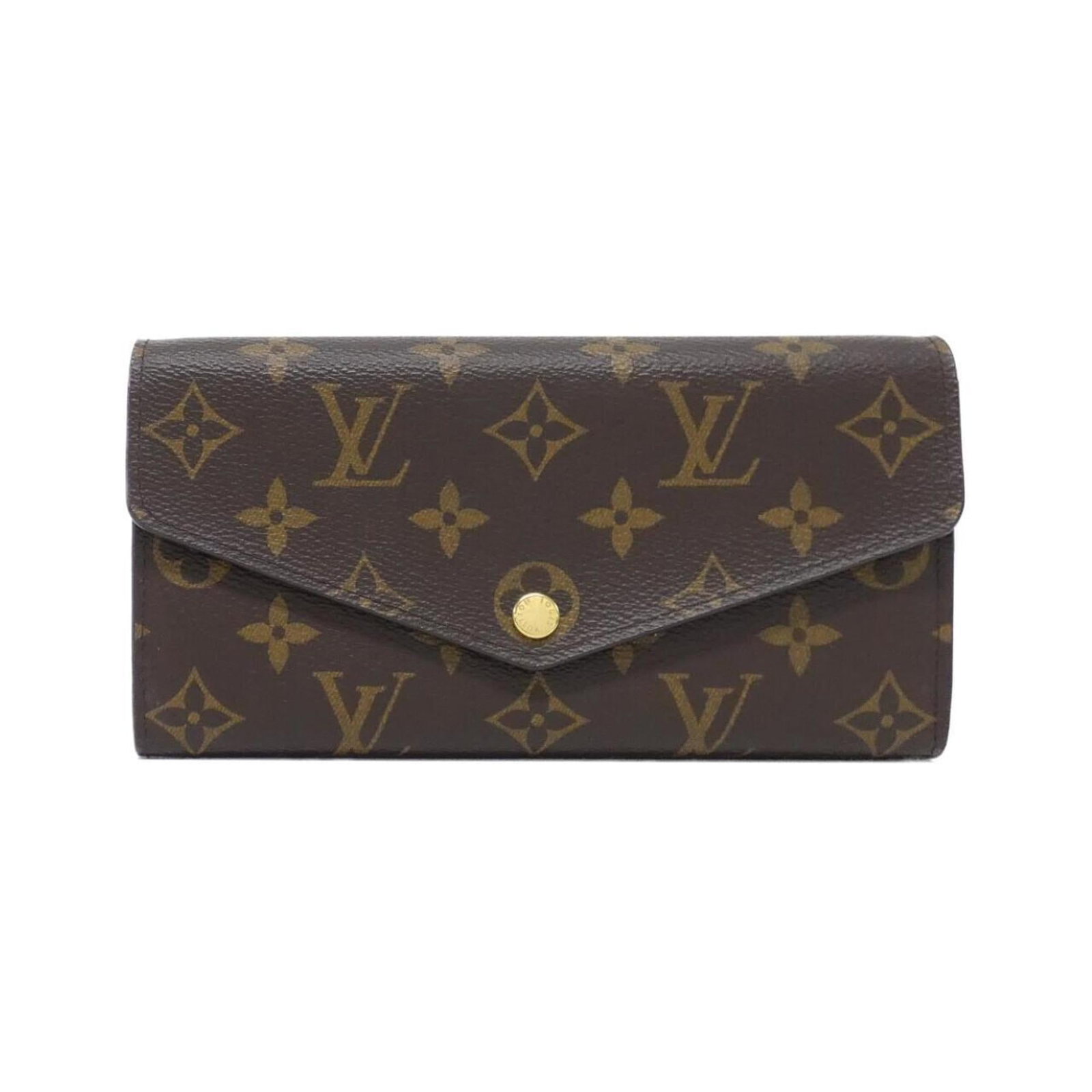Louis Vuitton Long Wallet (Bi-Fold) Coated Canvas: Louis Vuitton Long Wallet (Bi-Fold) Coated Canvas The Louis Vuitton Long Wallet (Bi-Fold) Coated Canvas features a vibrant fuchsia and marron color combination. Made from coated canvas, this bi-fold w