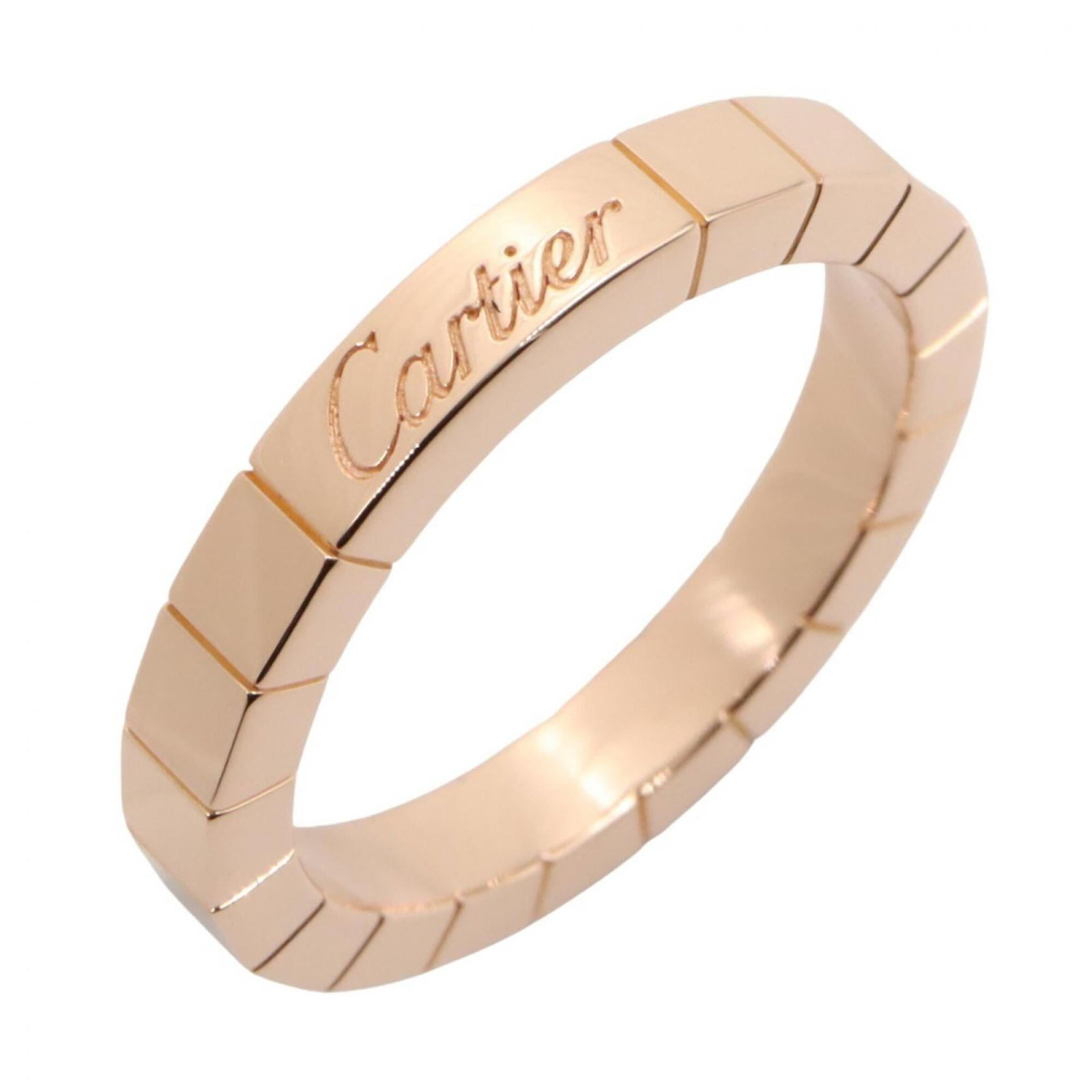Cartier Band Ring Pink Gold (18K): Cartier Band Ring Pink Gold (18K) Cartier Band Ring Pink Gold (18K) features a beautiful pink gold band with subtle elegance. This women's ring boasts a refined design and high-quality material, showc