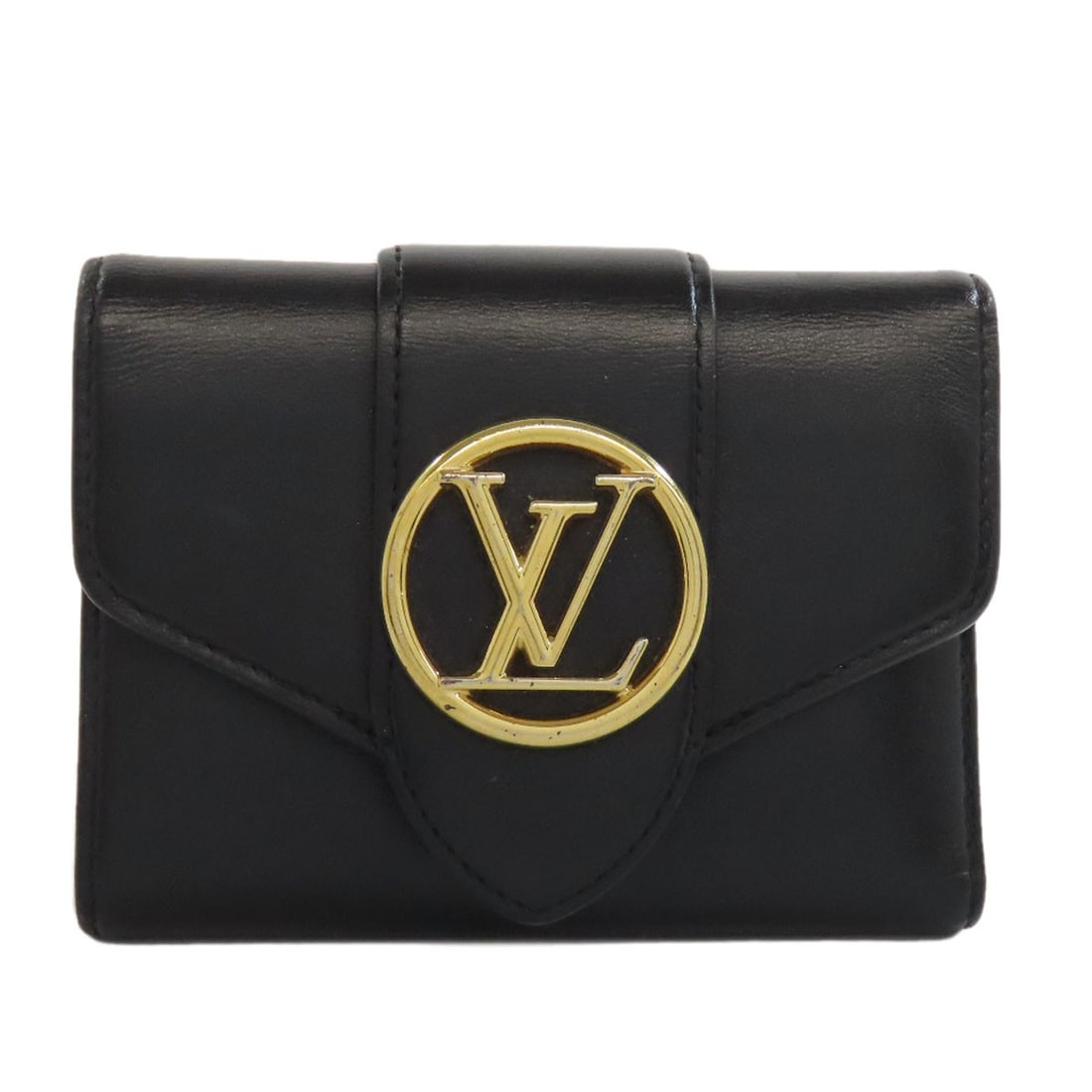 Strict Rules Apply To Original M69176 Portefeiulle Lv Wallet: Strict Rules Apply To Original M69176 Portefeiulle Lv Wallet Original Louis Vuitton M69176 Portefeuille LV Bifold Wallet with Coin Pocket. This black leather wallet features a classic bifold design