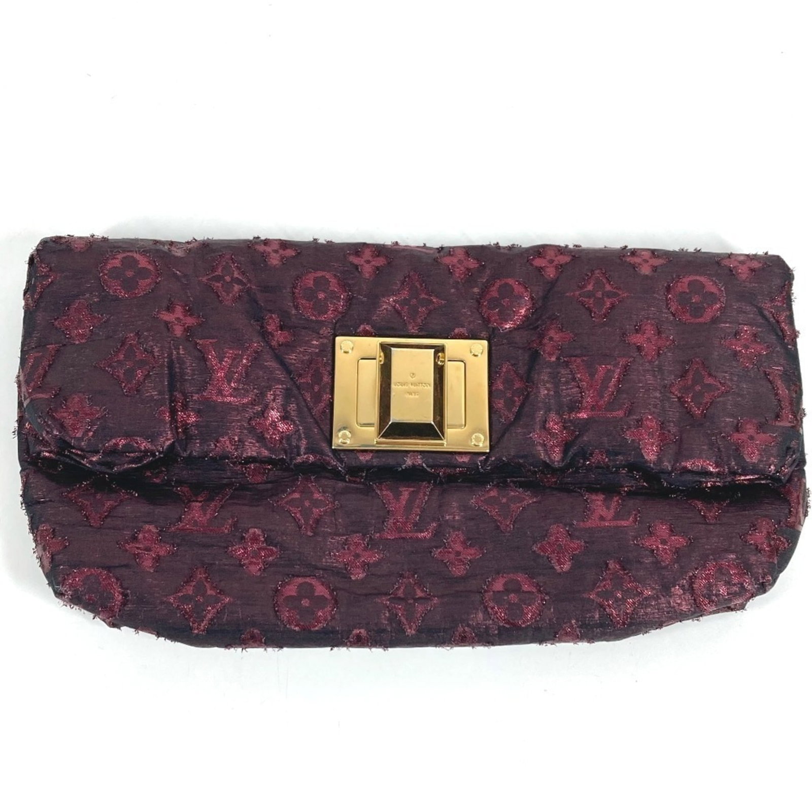 Louis Vuitton Clutch Bag Handbag Pochette Pouch: Louis Vuitton Clutch Bag Handbag Pochette Pouch Purple Louis Vuitton Clutch Bag in excellent used condition. This pochette pouch features a rich purple color and measures 17cm x 31.5cm, making it a st
