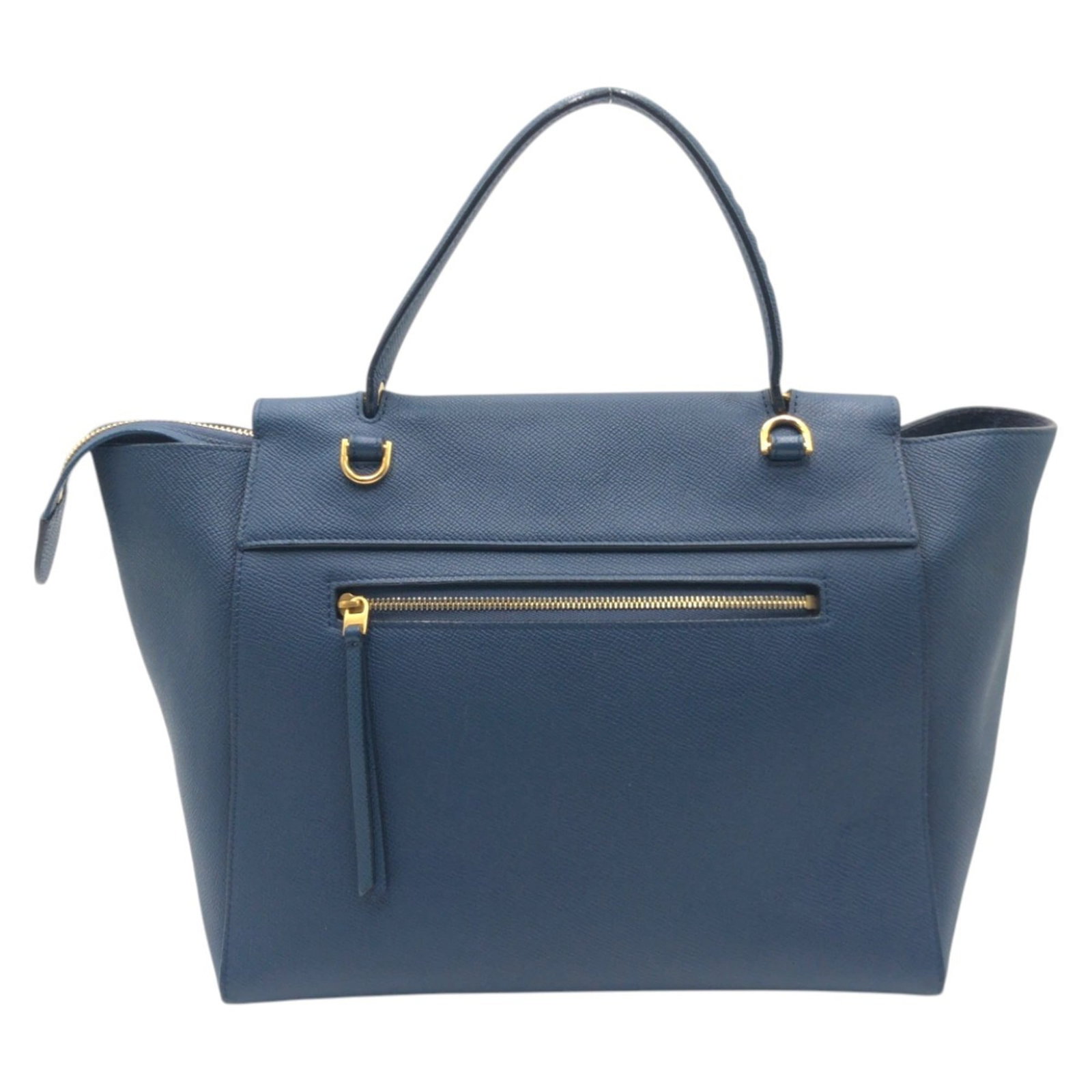Celine Handbag Shoulder Bag Leather: Celine Handbag Shoulder Bag Leather This Celine leather shoulder bag features a beautiful blue hue and measures 28cm x 38cm x 17cm. With its classic design and high-quality leather material, this hand