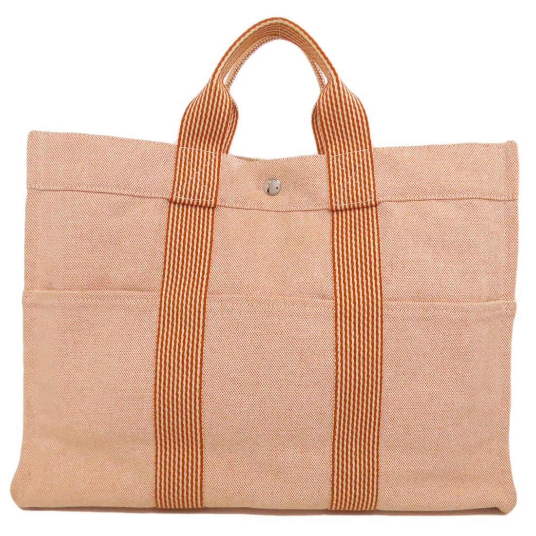 Fool Toe Handbag Canvas Hermes - 2