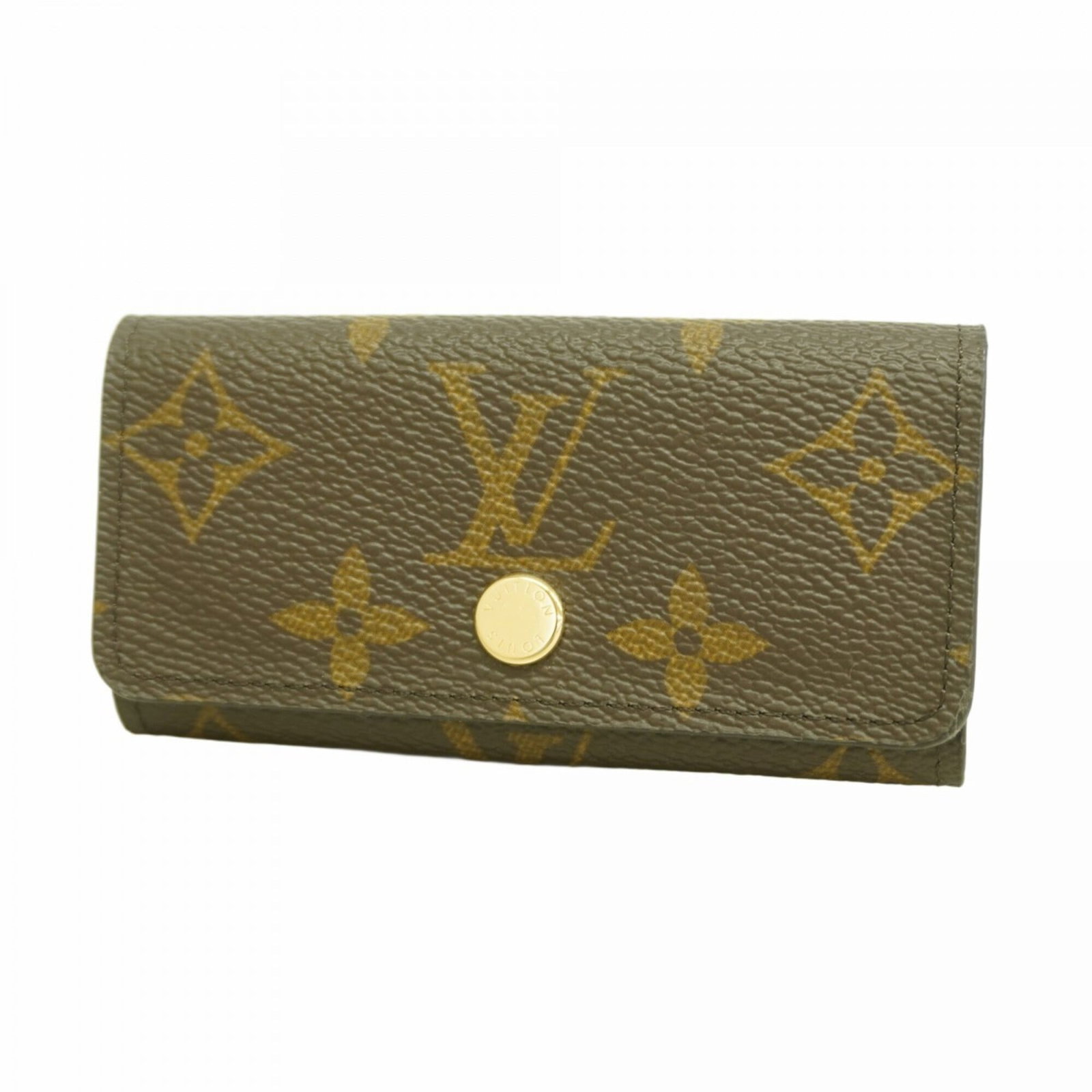 Louis Vuitton Keycase: Louis Vuitton Keycase Brown Louis Vuitton Keycase with a few traces of usage and some scratches/dirt visible. Despite showing signs of wear, this keycase remains in very good condition. Its classic de