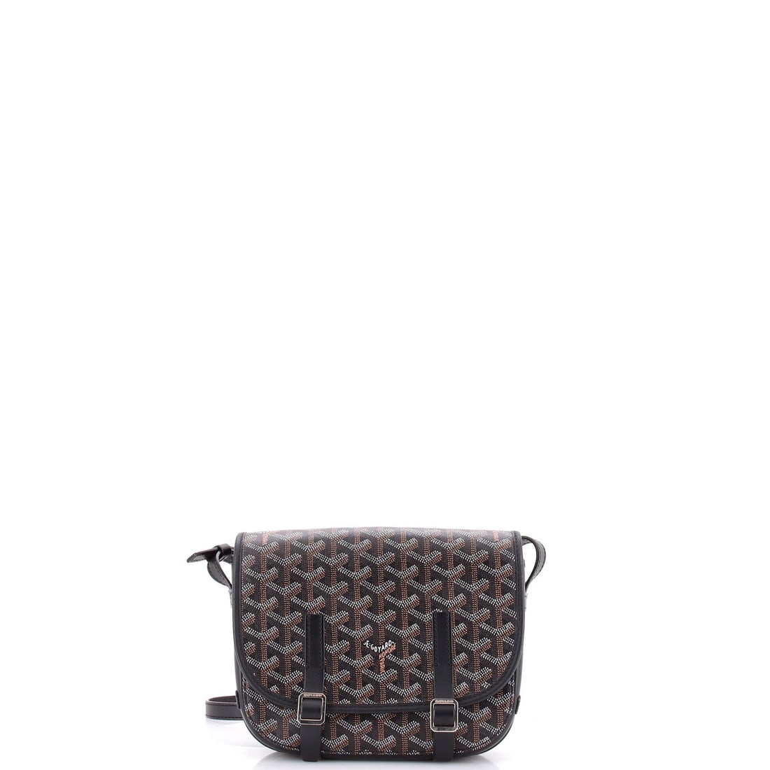 Belvedere Messenger Bag Coated Canvas Goyard: Belvedere Messenger Bag Coated Canvas Goyard The Belvedere Messenger Bag from Goyard features a durable canvas coating and sturdy silver hardware, making it a practical choice for daily use. Its