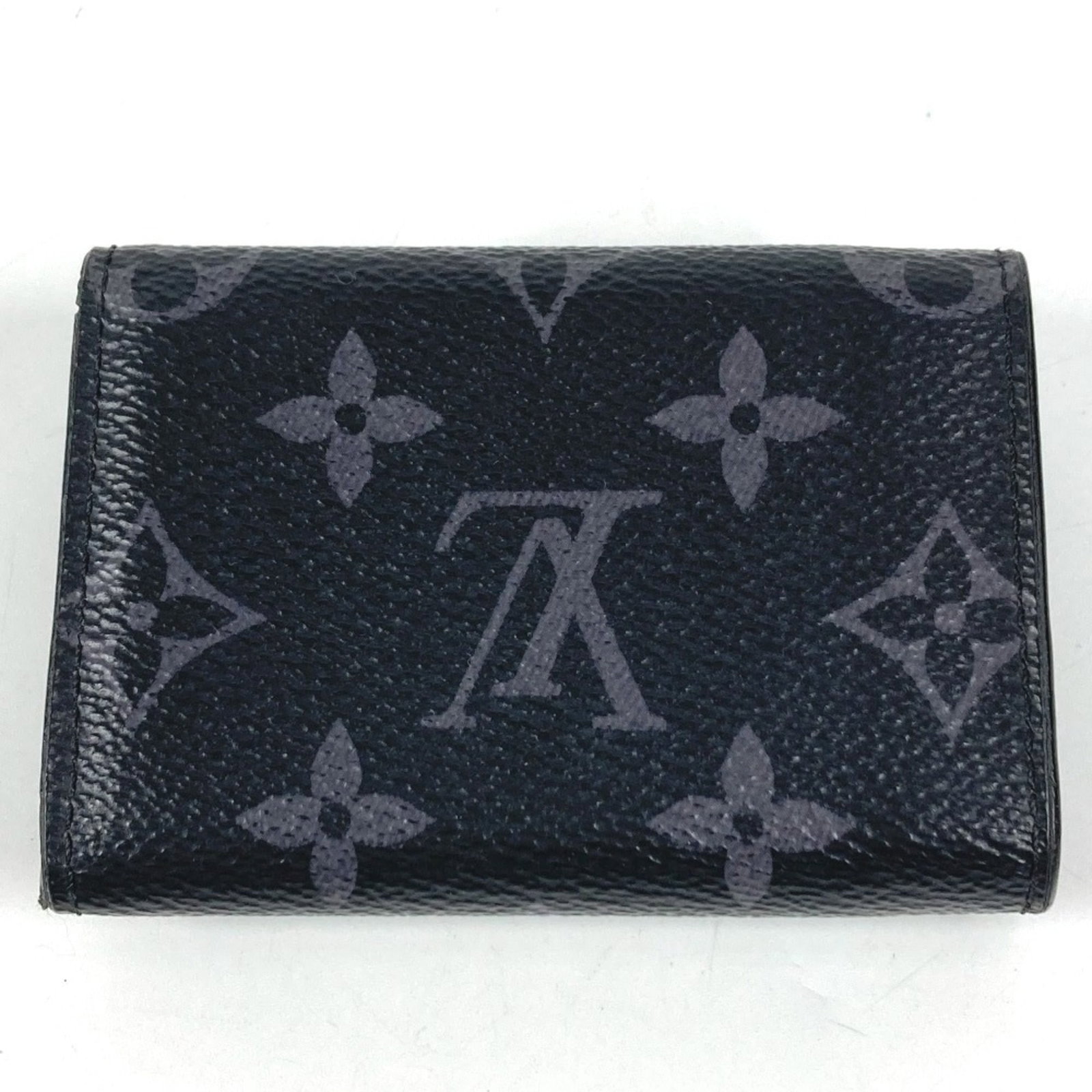 Louis Vuitton Wallet (Tri-Fold) Monogram Eclipse Canvas - 2